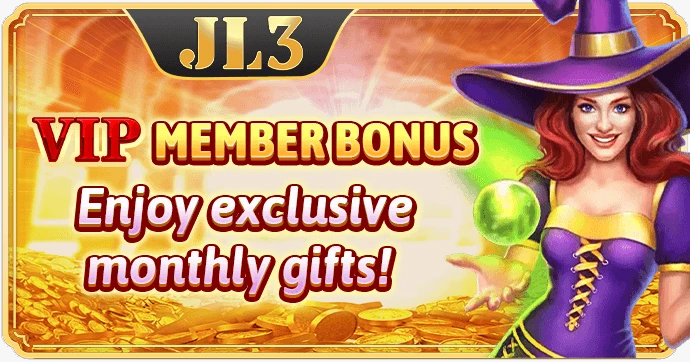 JL3 VIP member bonuses and monthly gifts up to VIP20