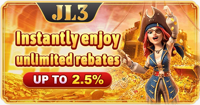 JL3 instant betting rebate up to 2.5%